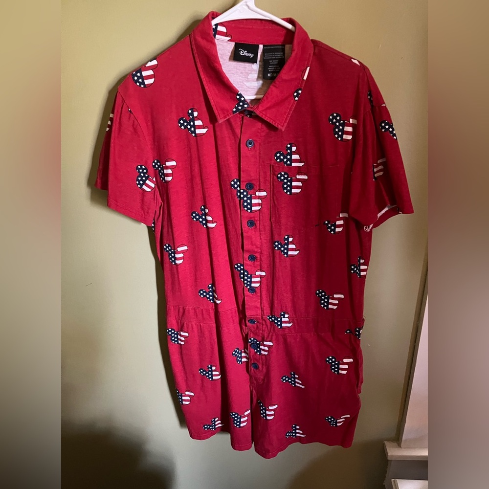 Disney American Flag Romper